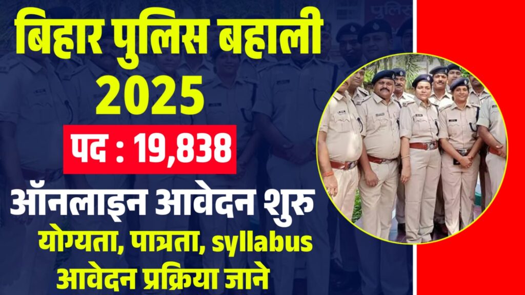 हेलो हेलो.Bihar Police Constable Recruitment 2025